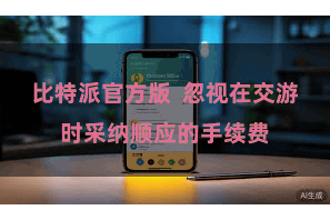 比特派官方版  忽视在交游时采纳顺应的手续费