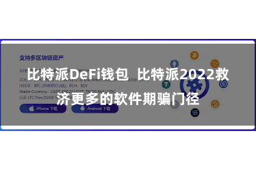 比特派DeFi钱包  比特派2022救济更多的软件期骗门径