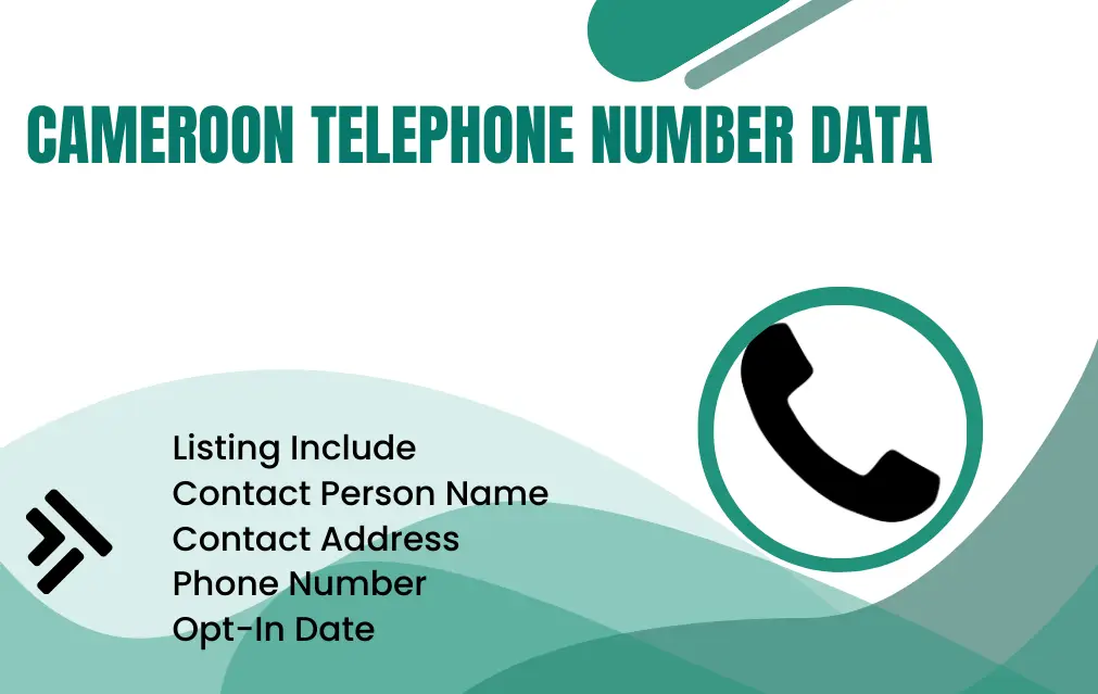 Cameroon Telephone Number Data