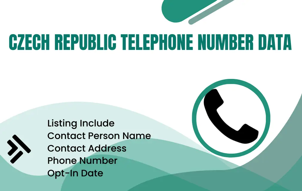 Czech Republic Telephone Number Data